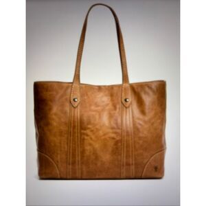 NWT Frye Melissa Washed Leather Shopper Bag